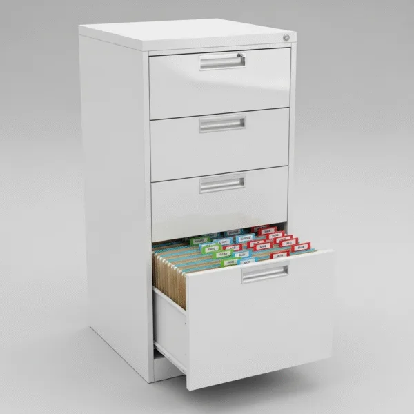 4Drawer Lockable Steel Cabinet UR