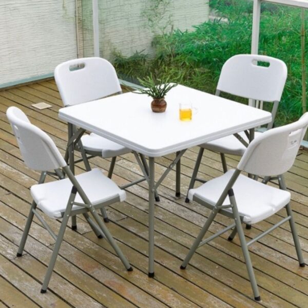 Foldable Table and Chair Set