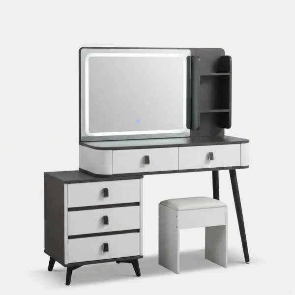 Vanity Desk with Mirror + Stool ZT1001