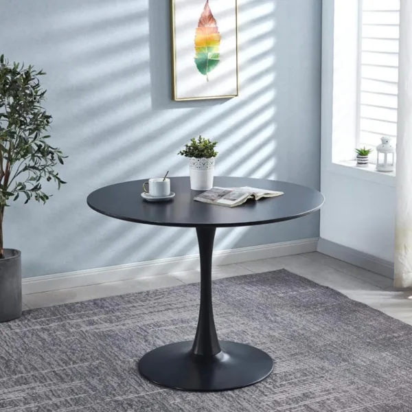 Black Round Table
