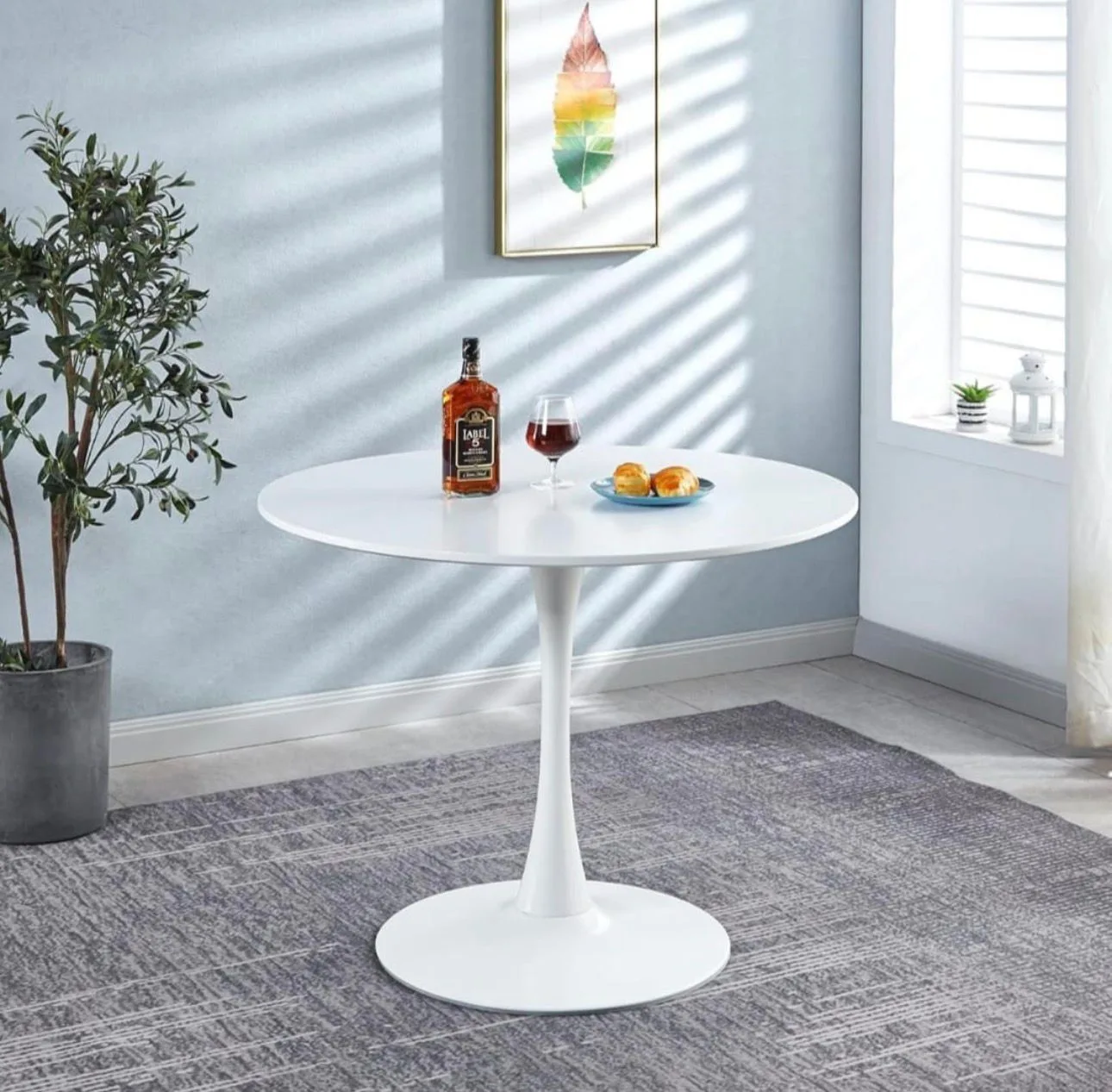 White Round Table