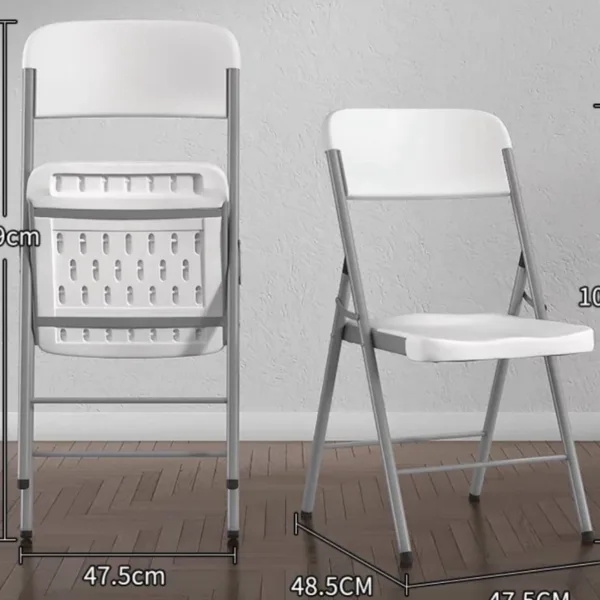 Foldable Chair M356-White
