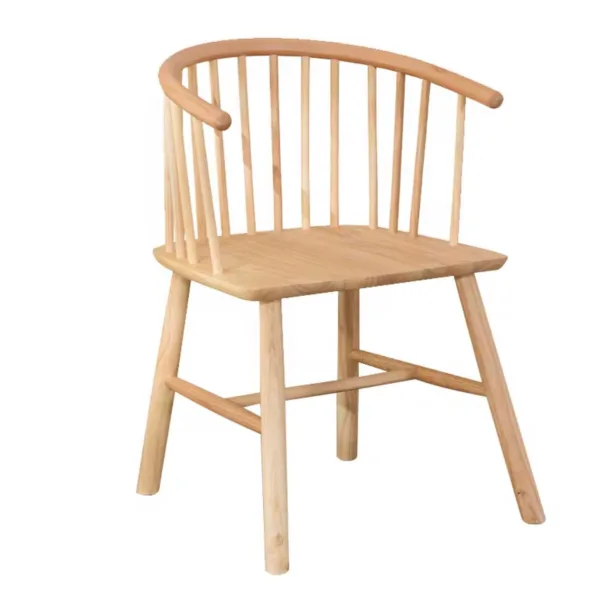 Wooden Restaurant Chair without Fabric Seat