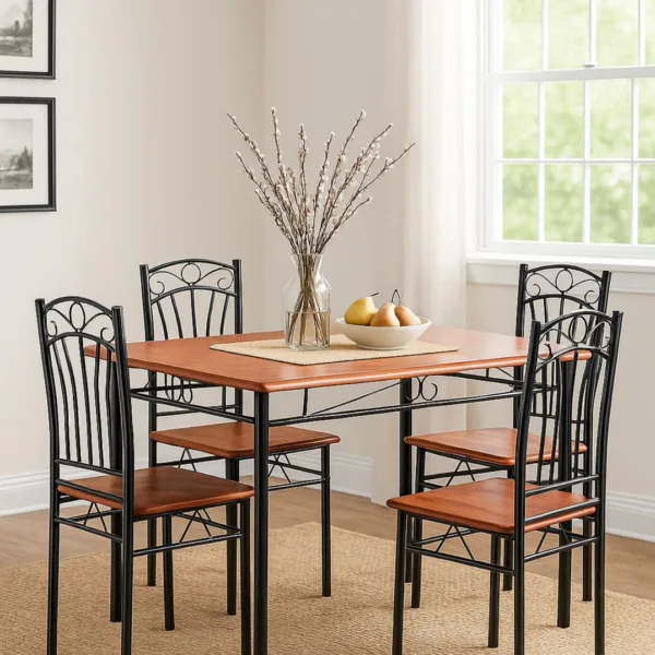 Minimalistic 4 Seater Dining Set