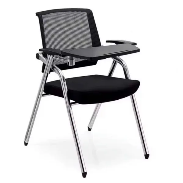 Foldable Training Chair with Writing Pad (Chrome)