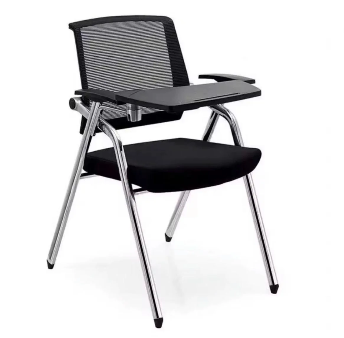 Foldable Training Chair with Writing Pad (Chrome)