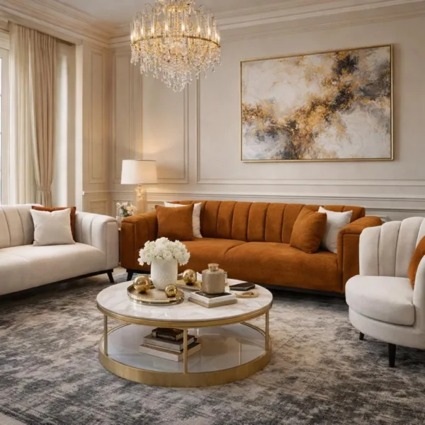 Stellar Luxury Dual-Color Sofa – A Statement of Refined Living