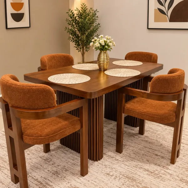 Kivu 4 Seater Dining Set
