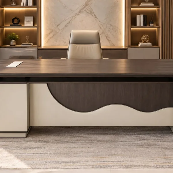 Executive Office Desk 1.8 meters X04-18 in a professional business office