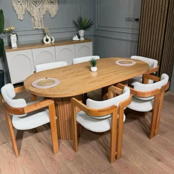 Kobu 6 Seater Dining Set