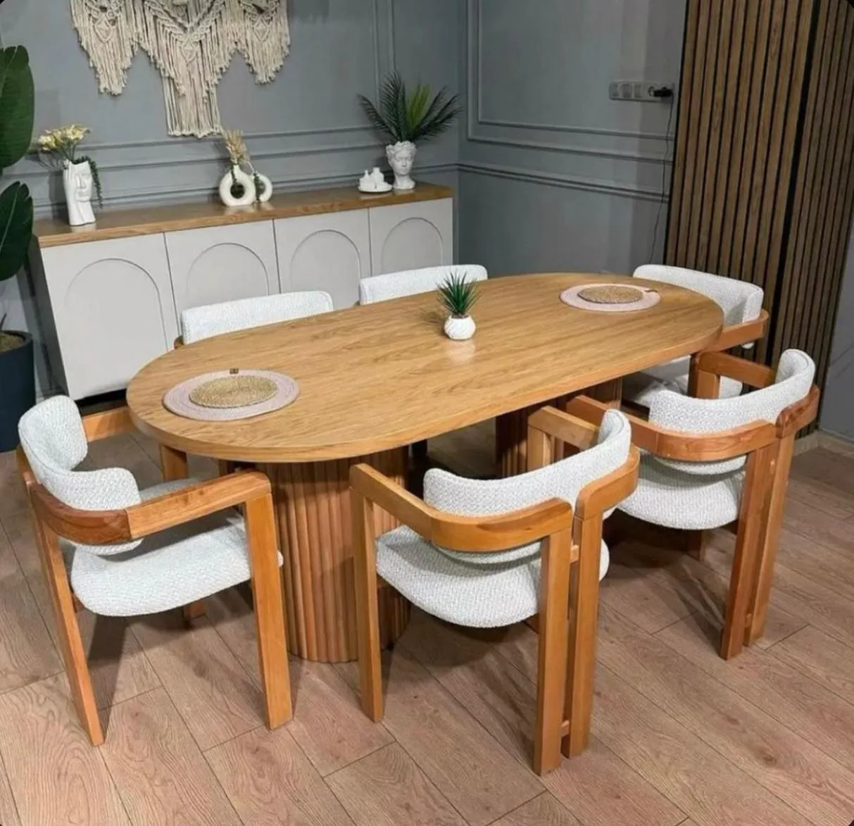 Kobu 6 Seater Dining Set