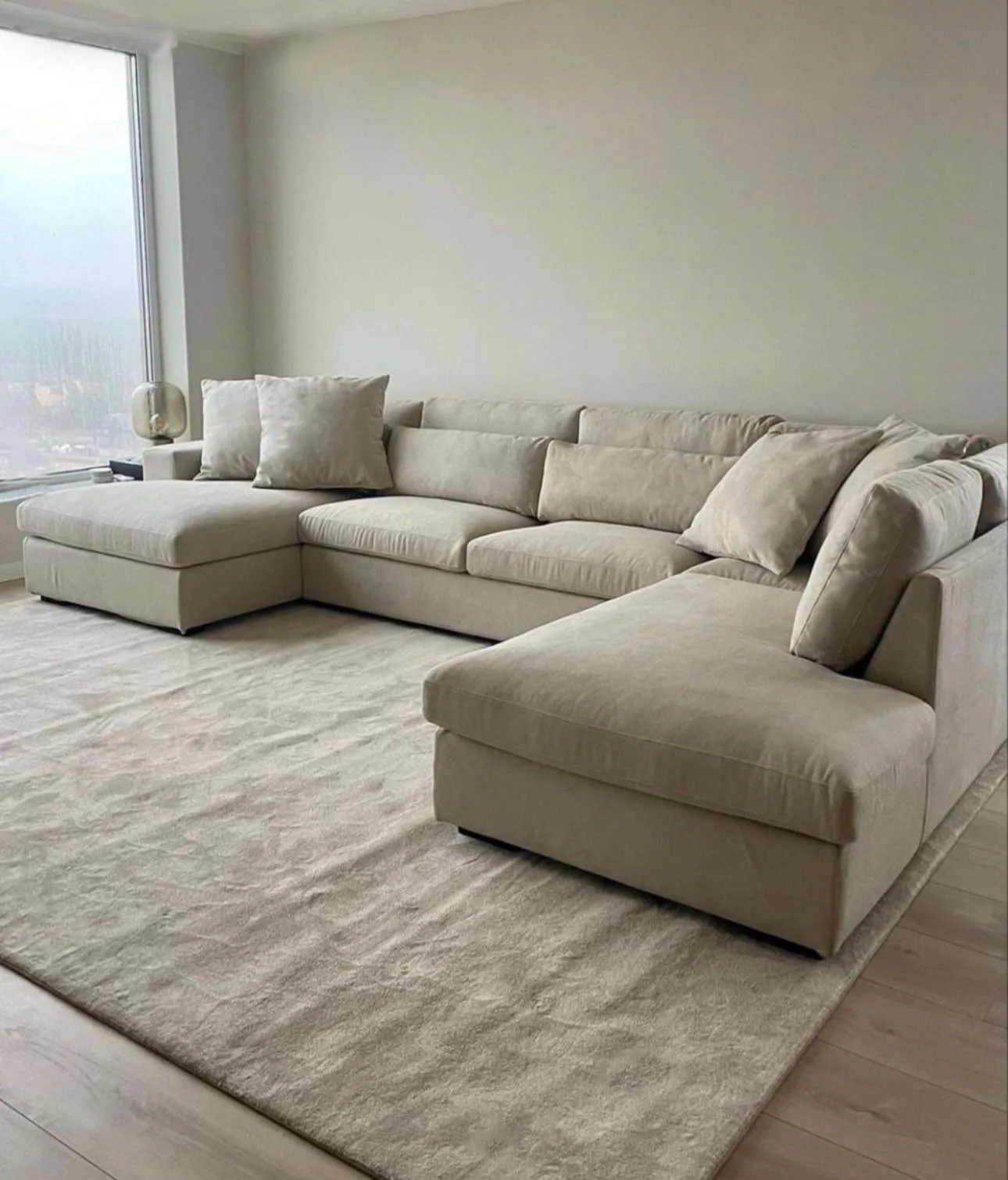 Elegant Cameron 8 Seater L-Shape Sofa designed for comfort and durability in a modern living room